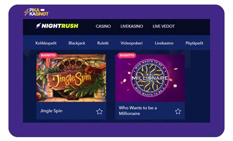 night rush casino kokemuksia!